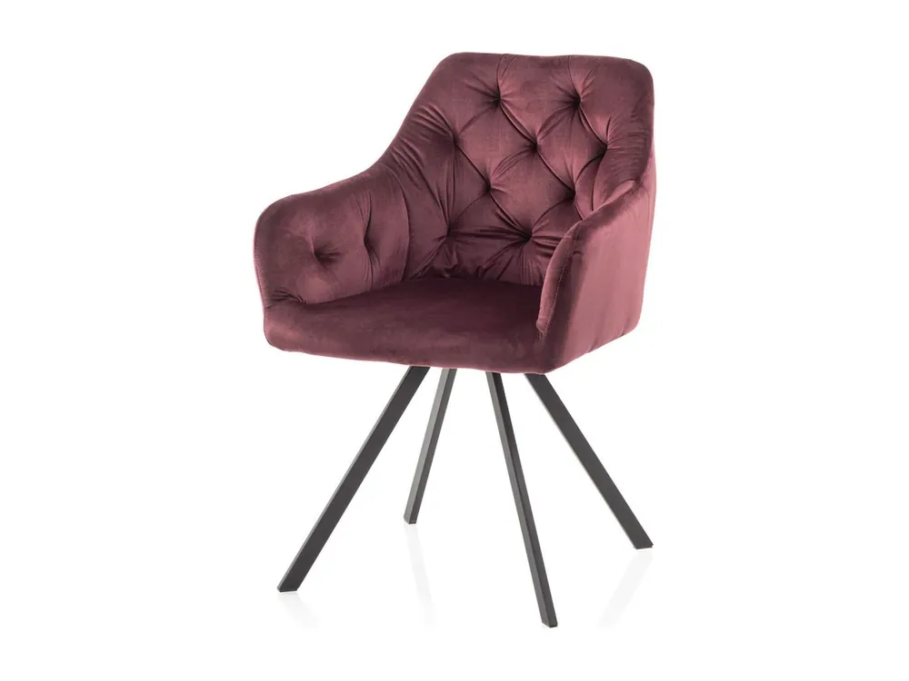 Set de 2 Sillónes ALEXA Merlot